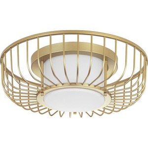 PP35008907830 Finesse Flush Mount Ceiling Light - Antique Gold Leaf