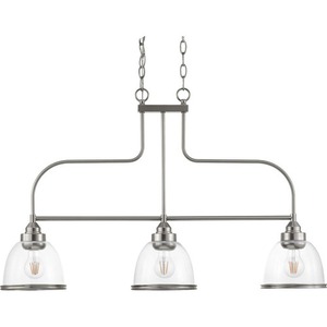 PP400135009 Saluda Linear Pendant Pendant Light - Brushed Nickel PP400135009 Saluda Linear Pendant Pendant Light - Brushed Nickel