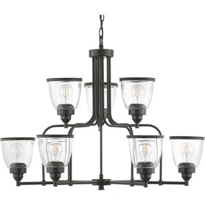 PP400137020 Saluda Mid Sized Chandelier Chandelier - Antique Bronze PP400137020 Saluda Mid Sized Chandelier Chandelier - Antique Bronze