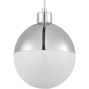 PP50014701530 Globe LED Entrance / Foyer Pendant Light - Polished Chrome