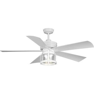 PP250011028WB Midvale Large Fan (52'' to 59'') Ceiling Fan - Satin White