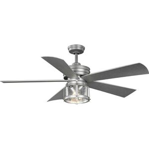 PP250011141WB Midvale Large Fan (52'' to 59'') Ceiling Fan - Galvanized