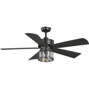 PP250011171WB Midvale Large Fan (52'' to 59'') Ceiling Fan - Blistered Iron