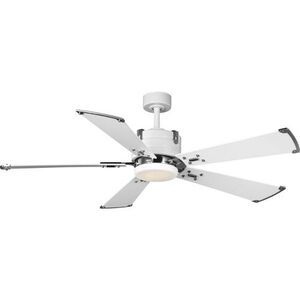 PP25002102830 Glenfalls Large Fan (52'' to 59'') Ceiling Fan - Satin White PP25002102830 Glenfalls Large Fan (52'' to 59'') Ceiling Fan - Satin White