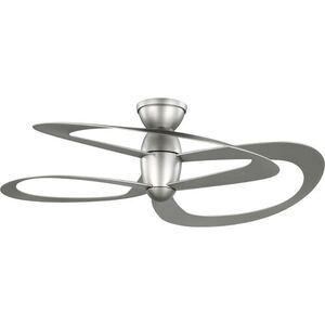 PP250063152 Willacy Medium Fan (42'' to 51'') Ceiling Fan - Painted Nickel