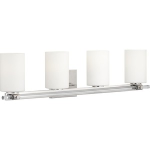 PP300200104 Lisbon 4 or More Bulb Bathroom Lighting - Polished Nickel