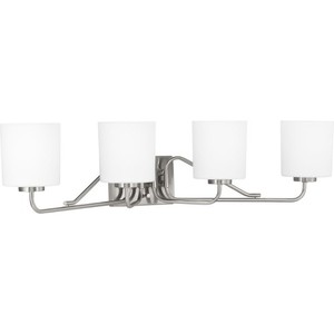 PP300221009 Tobin 4 or More Bulb Bathroom Lighting - Brushed Nickel PP300221009 Tobin 4 or More Bulb Bathroom Lighting - Brushed Nickel