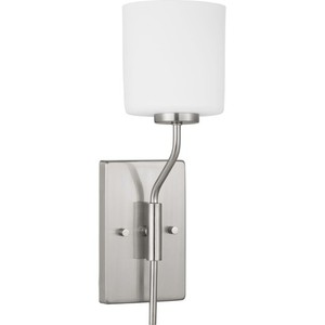 PP300222009 Tobin 1 Bulb Wall Sconce - Brushed Nickel