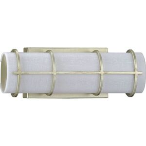 PP30033113430 Grid LED 1 Bulb Wall Sconce - Silver Ridge