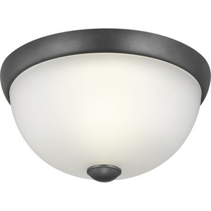 PP350043143 Glass Domes Flush Mount Ceiling Light - Graphite