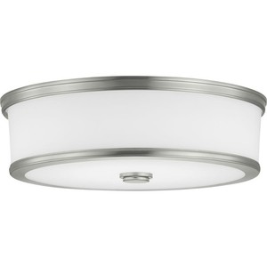 PP35008700930 Bezel Flush Mount Ceiling Light - Brushed Nickel