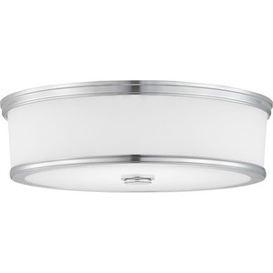 PP35008701530 Bezel Flush Mount Ceiling Light - Polished Chrome