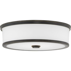 PP35008702030 Bezel Flush Mount Ceiling Light - Antique Bronze PP35008702030 Bezel Flush Mount Ceiling Light - Antique Bronze