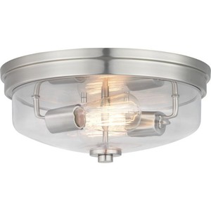 PP350121104 Blakely Flush Mount Ceiling Light - Polished Nickel