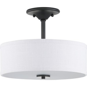 PP350129143 Inspire Semi Flush Mount Ceiling Light - Graphite