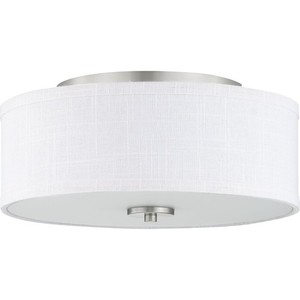 PP350130009 Inspire Flush Mount Ceiling Light - Brushed Nickel