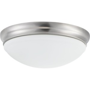 PP35013100930 Flush Mount Flush Mount Ceiling Light - Brushed Nickel PP35013100930 Flush Mount Flush Mount Ceiling Light - Brushed Nickel