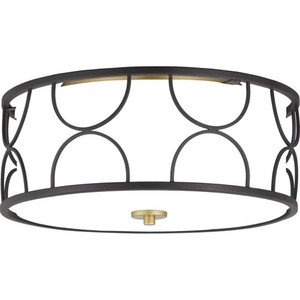 PP350132031 Landree Flush Mount Ceiling Light - Black