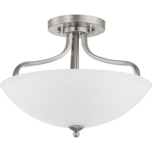 PP350136009 Laird Semi Flush Mount Ceiling Light - Brushed Nickel