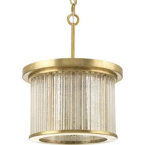 PP350142160 Sequit Point Semi Flush Mount Ceiling Light - Brushed Brass