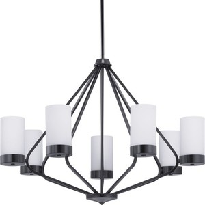 PP400023031 Elevate Mid Sized Chandelier Chandelier - Black