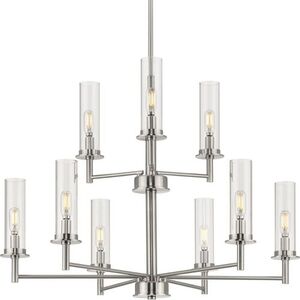 PP400252009 Kellwyn Mid Sized Chandelier Chandelier - Brushed Nickel