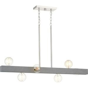 PP400269009 Mill Beam Linear Pendant Pendant Light - Brushed Nickel