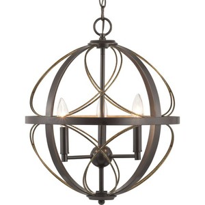 PP500068020 Brandywine Entrance / Foyer Pendant Light - Antique Bronze