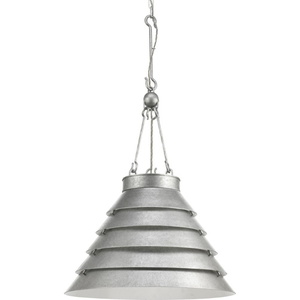 PP500200141 Jeffrey Down Light Pendant Light - Galvanized