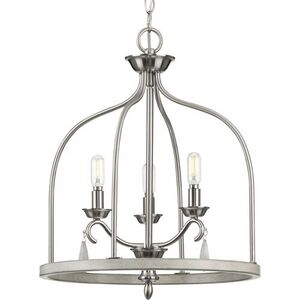 PP500296009 Vinings Entrance / Foyer Pendant Light - Brushed Nickel