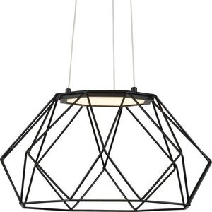 PP50031903130 Geodesic LED Down Light Pendant Light - Matte Black