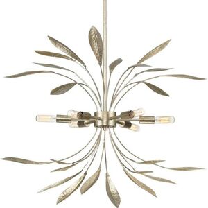 PP500415176 Mariposa Multi Light Pendant Light - Gilded Silver