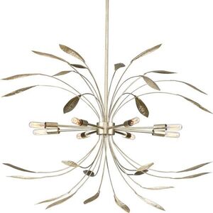 PP500416176 Mariposa Entrance / Foyer Pendant Light - Gilded Silver