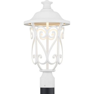 PP54003703030 Leawood Post Light Post Lights - White