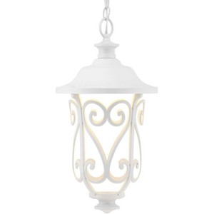 PP55003703030 Leawood Hanging Hanging Lantern - White