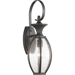 PP560102020 River Place Entrance Outdoor Wall Light - Antique Bronze