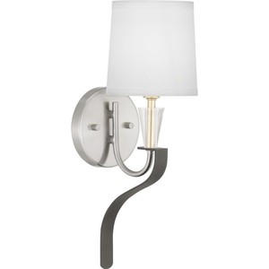 PP710046009 Nealy 1 Bulb Wall Sconce - Brushed Nickel