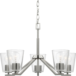 PP400341009 Vertex Mini Chandelier - Brushed Nickel