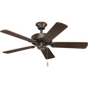 PP250020 3-Speed Reversible Medium Fan (42'' to 51'') Ceiling Fan - Antique Bronze