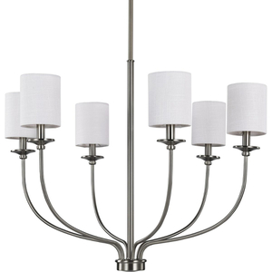 PP400227009 Bonita Mid Sized Chandelier Chandelier - Brushed Nickel