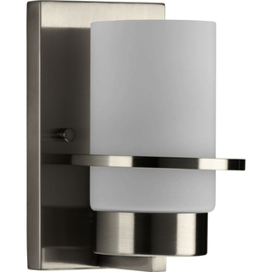 PP300413009 Reiss 1 Bulb Wall Sconce - Brushed Nickel PP300413009 Reiss 1 Bulb Wall Sconce - Brushed Nickel
