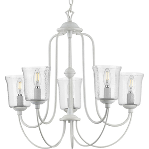 PP400194151 Bowman Mid Sized Chandelier Chandelier - Cottage White