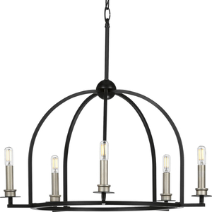 PP400115031 Seneca Mid Sized Chandelier Chandelier - Black