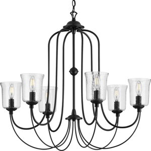 PP400195031 Bowman Mid Sized Chandelier Chandelier - Matte Black