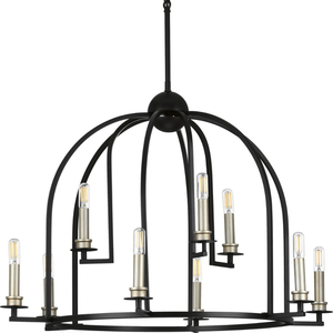 PP400187031 Seneca Mid Sized Chandelier Chandelier - Black PP400187031 Seneca Mid Sized Chandelier Chandelier - Black