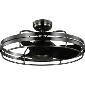 PP250096009 Bastrop Small Fans (up to 38'') Ceiling Fan - Brushed Nickel