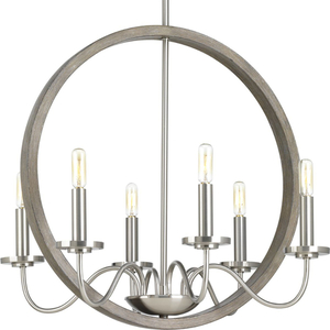 PP400081009 Fontayne Mid Sized Chandelier Chandelier - Brushed Nickel