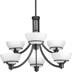 PP400036031 Domain Mid Sized Chandelier Chandelier - Black