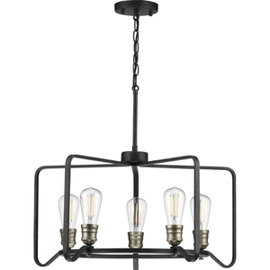 PP400153071 Foster Mid Sized Chandelier Chandelier - Gilded Iron