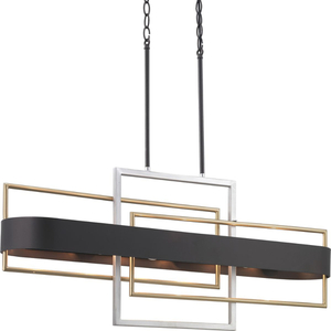 PP400170031 Adagio Large Foyer Chandelier Chandelier - Black